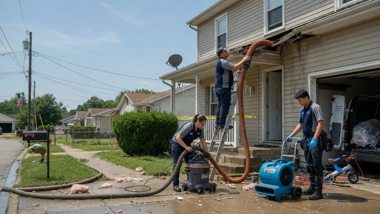 Water Damage Restoration in Dwight, IL near me